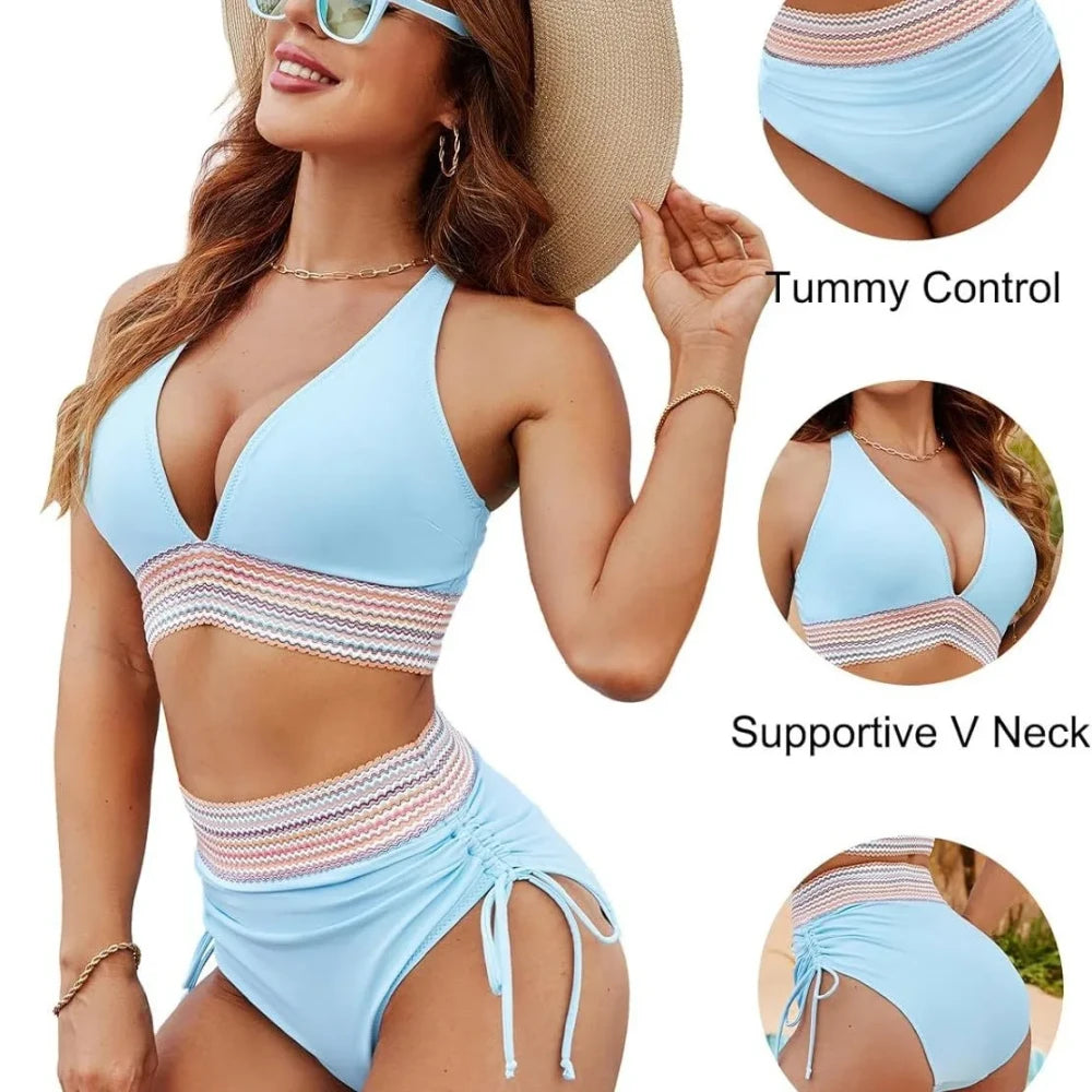 High Waist Bikini Set