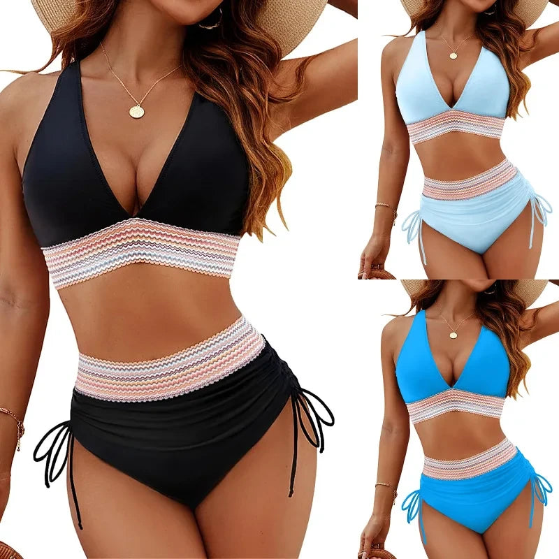 High Waist Bikini Set