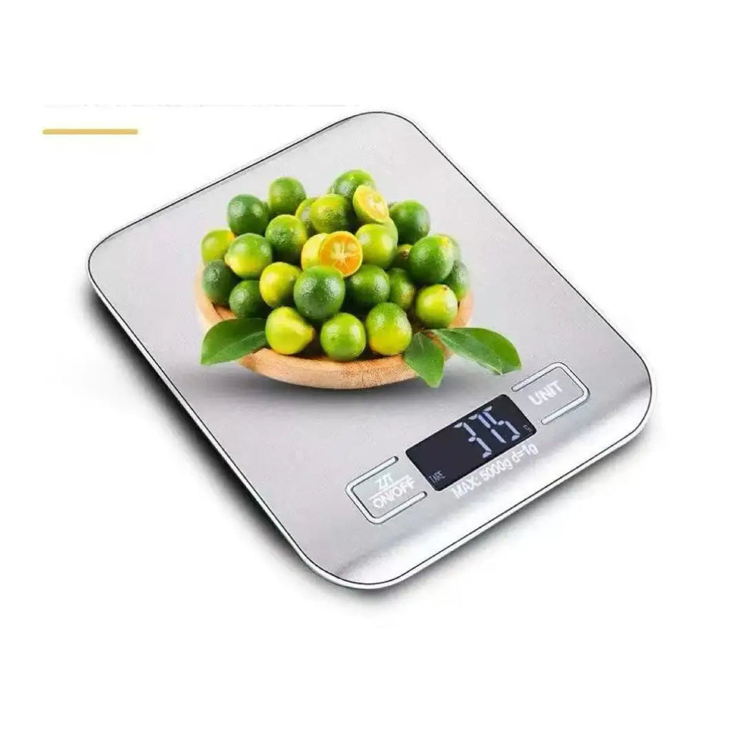 Kitchen Scale LCD Display Stainless Steel Electronic Scales Home Jewelry Food Snacks Weighing Baking Tools
